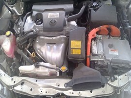 2014 TOYOTA CAMRY, TAN, LE MODEL, HYBRID, 2.5L, AT.   Z25167